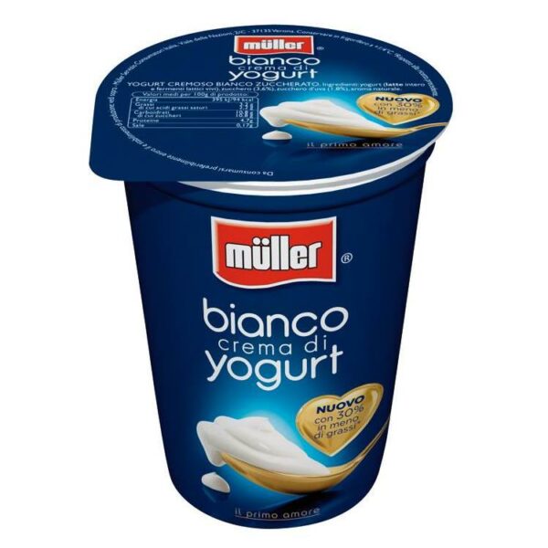 CREMA DI YOGURT BIANCO MULLER GR. 500