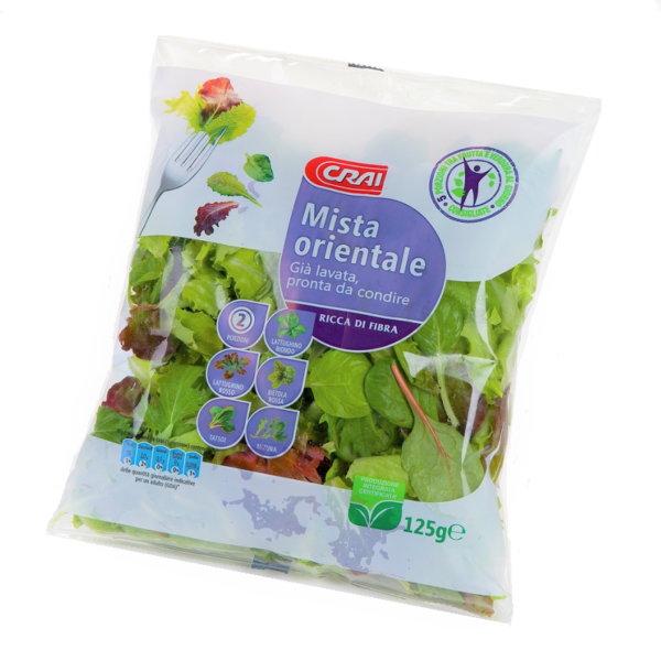 INSALATA MISTA ORIENTALE CRAI GR. 125