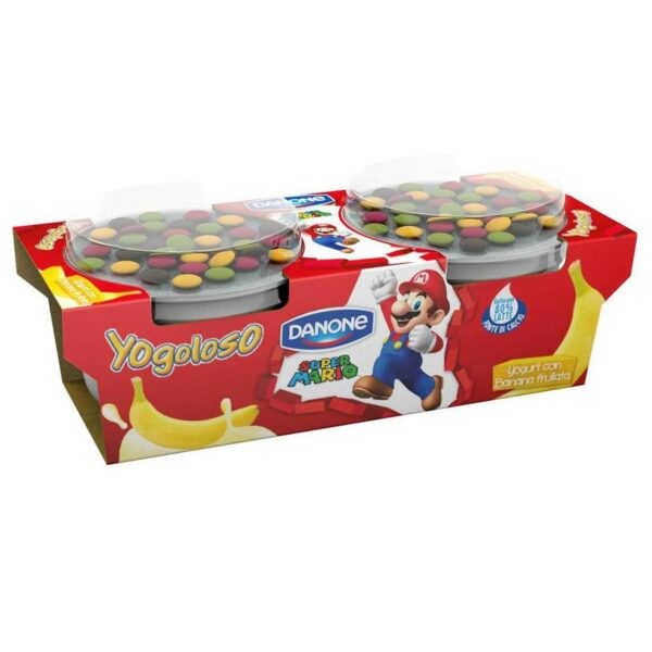 YOGOLOSO SUPERMARIO ALLA BANANA FRULLATA GR. 110X2