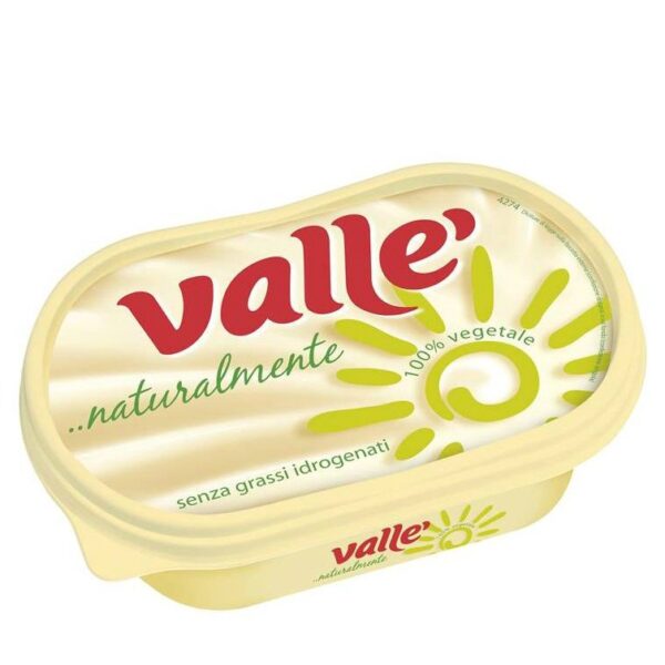 MARGARINA NATURALE VALLE` GR. 250