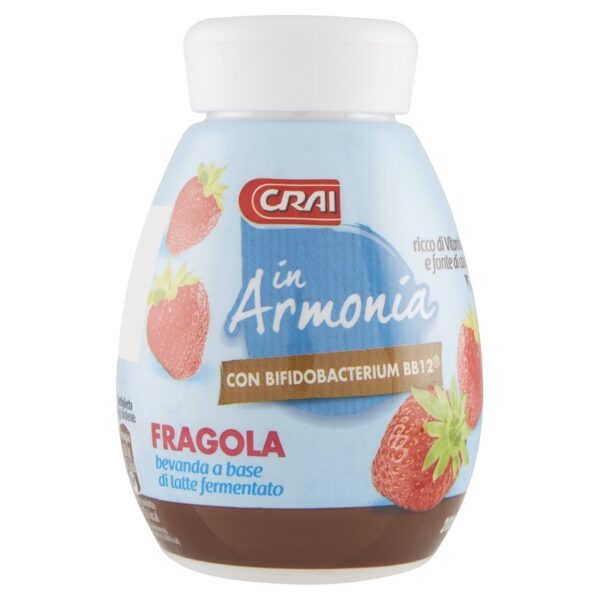 YOGURT DA BERE ALLA FRAGOLA IN ARMONIA CRAI GR. 200