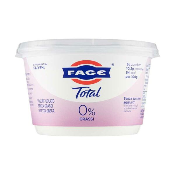 YOGURT GRECO BIANCO TOTAL 0% GRASSI FAGE GR. 450