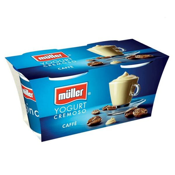 YOGURT CREMOSO AL CAFFÈ MULLER GR. 125 X 2