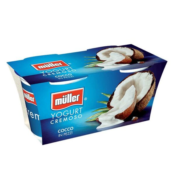 YOGURT CREMOSO AL COCCO MULLER GR. 125 X 2