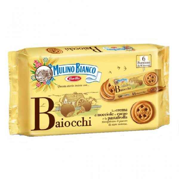 BAIOCCHI SNACK ALLA NOCCIOLA MULINO BIANCO GR. 336