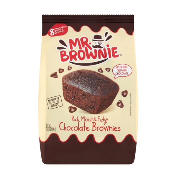 CHOCOLATE BROWNIES MR. BROWNIE GR. 200 X 8