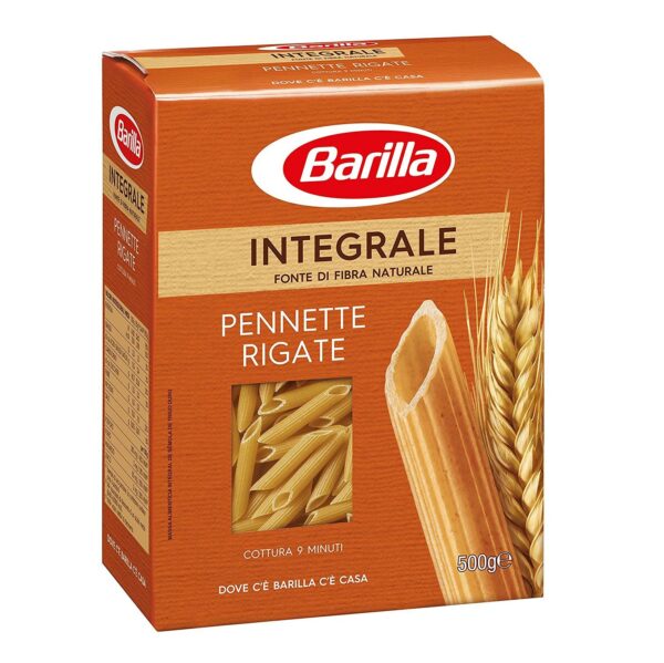 PENNETTE RIGATE INTEGRALI BARILLA GR. 500