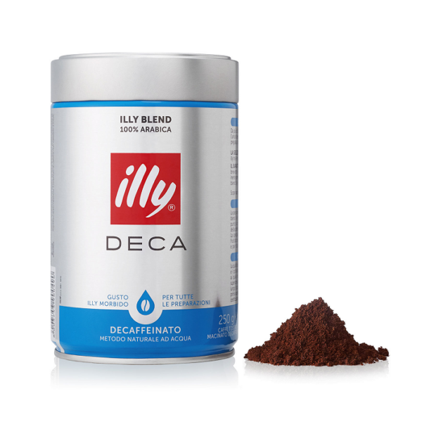 CAFFÉ ILLY ESPRESSO DECAFFEINATO 100% ARABICA GR. 250