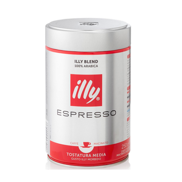 CAFFÉ ILLY ESPRESSO MACINATO 100% ARABICA GR. 250