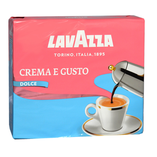 CAFFÉ LAVAZZA CREMA E GUSTO DOLCE MACINATO GR. 250 X 2