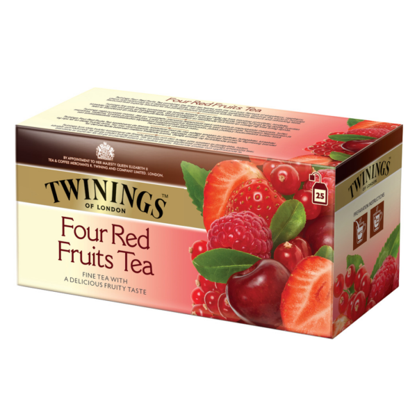 THE TWININGS AI 4 FRUTTI ROSSI X 25 FILTRI