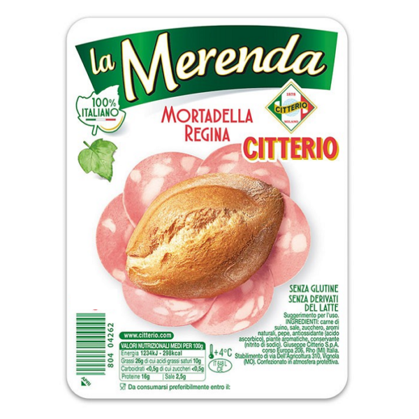 MORTADELLA REGINA SOFFICETTE CITTERIO GR. 80