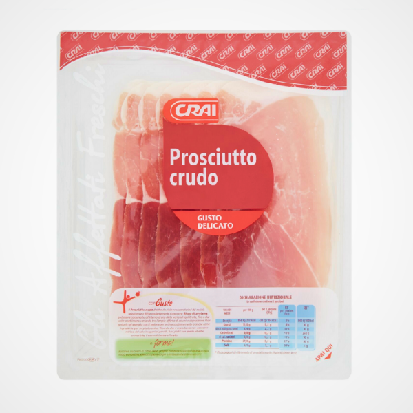 PROSCIUTTO CRUDO CRAI GR. 100