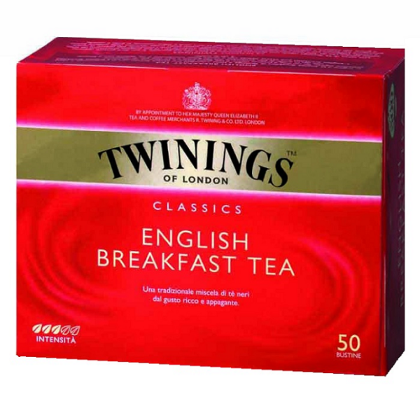 THE TWININGS ENGLISH BREAKFAST X 50 FILTRI