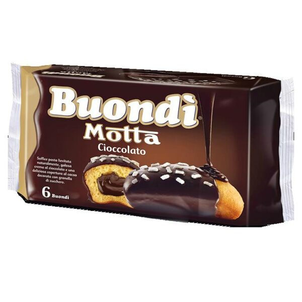 BUONDI`RICOPERTO CIOCCOLATO MOTTA X 6 PEZZI