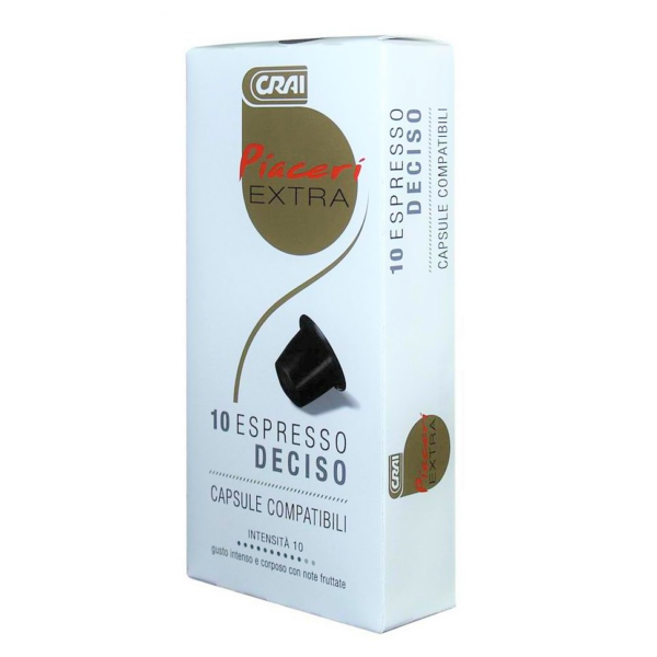 ESPRESSO DECISO CRAI X 10 CAPS COMPATIBILI