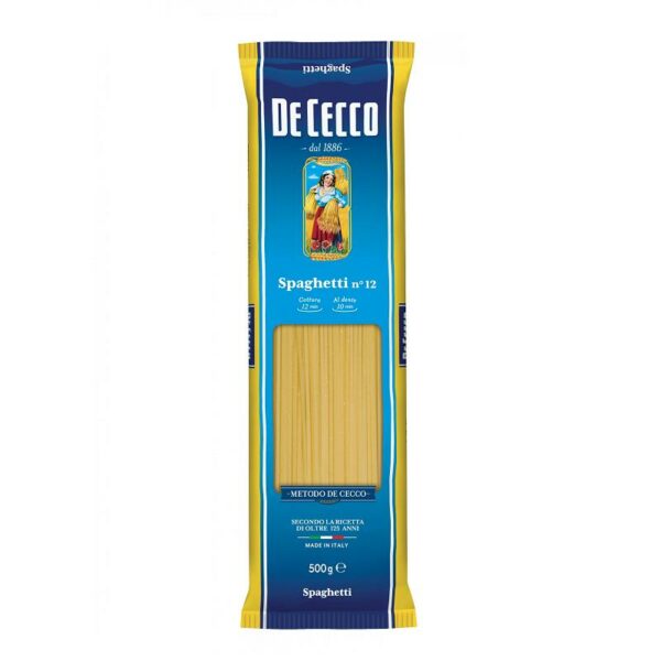 SPAGHETTI DE CECCO GR. 500 N. 12