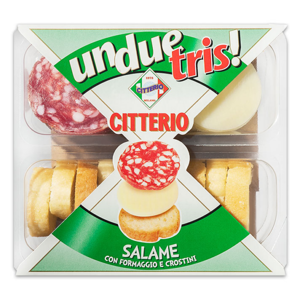 SALAME UNDUETRIS MERENDA CITTERIO GR. 100