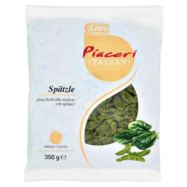 GNOCCHETTI ALLA TIROLESE SPATZLE PIACERI ITALIANI GR. 350