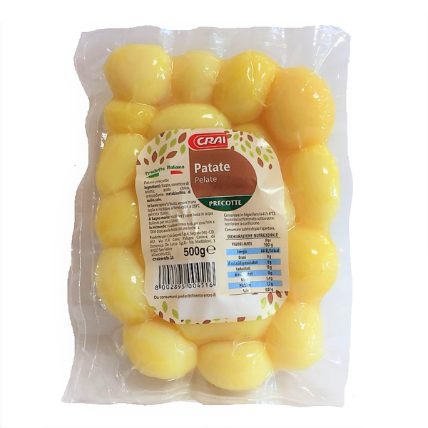 PATATE PELATE PRECOTTE CRAI GR. 500