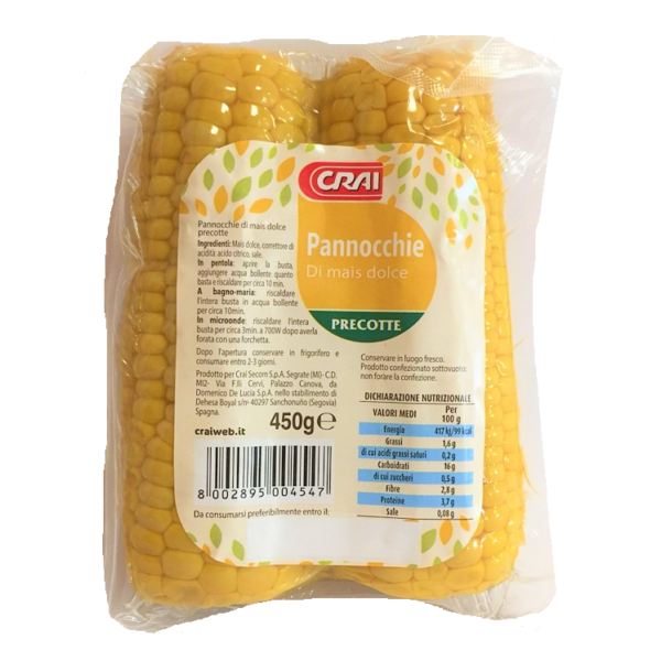 PANNOCCHIA DI MAIS DOLCE PRECOTTA CRAI GR. 450