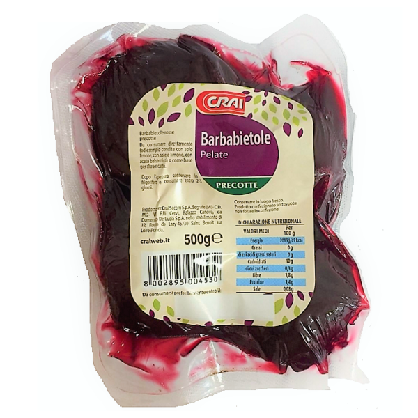 BARBABIETOLE ROSSE PRECOTTE CRAI GR. 500