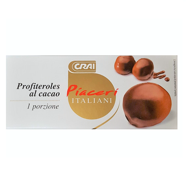 PROFITEROLES AL CACAO PIACERI ITALIANI GR. 55