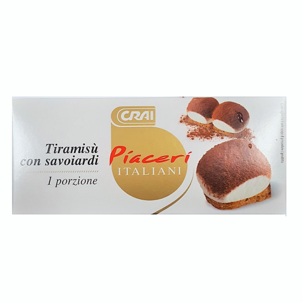 TIRAMISÚ CON SAVOIARDI PIACERI ITALIANI GR. 70