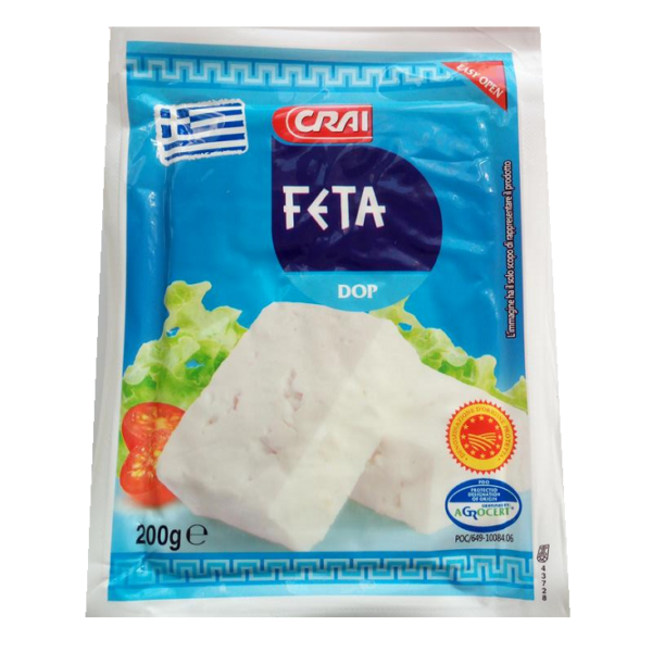 FORMAGGIO GRECO DI CAPRA & PECORA FETA DOP CRAI GR. 200