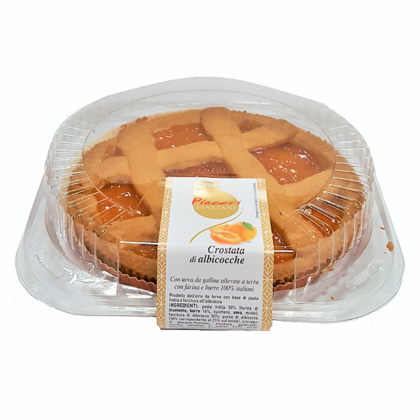 CROSTATA ALBICOCCA PIACERI ITALIANI GR. 500