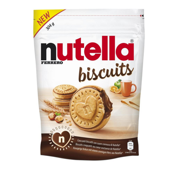 BISCOTTI NUTELLA BISCUITS FERRERO GR. 304