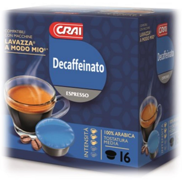 ESPRESSO DECAFFEINATO CRAI X 16 CAPS