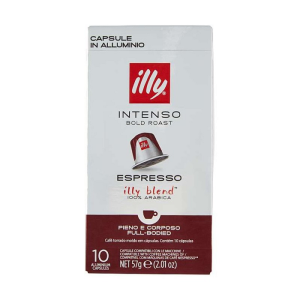 CAFFÈ ILLY ESPRESSO INTENSO X 10 CAPS (COMP.NESPRESSO)