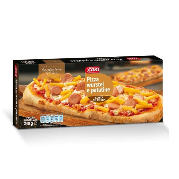 PIZZA PATATINE & WURSTEL CRAI GR. 240