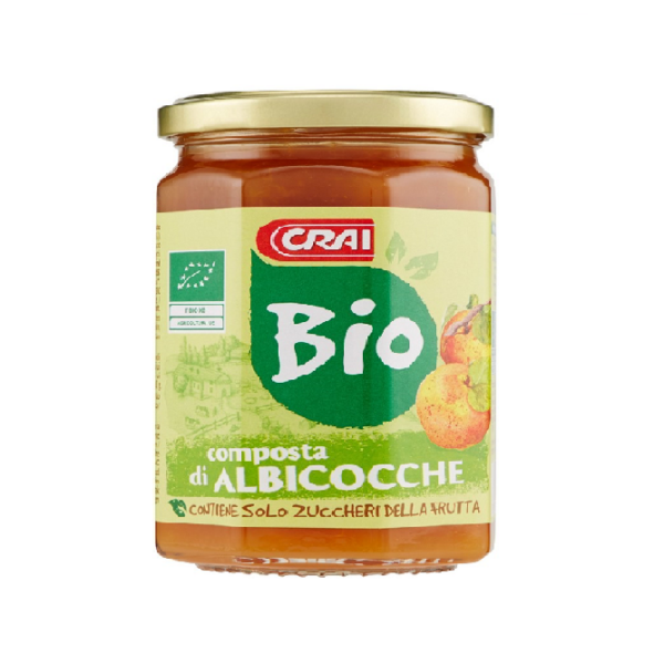 COMPOSTA DI ALBICOCCHE BIO S/Z AGGIUNTO CRAI GR. 240