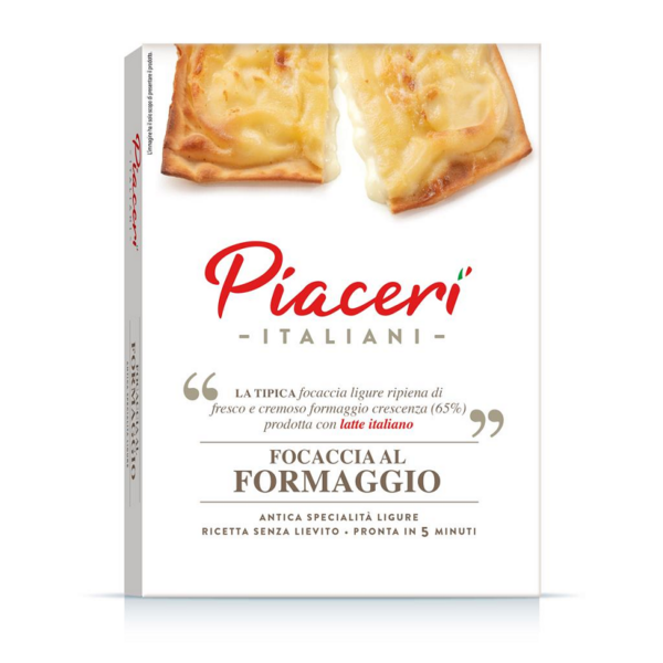 FOCACCIA AL FORMAGGIO PIACERI ITALIANI GR. 160 X 2