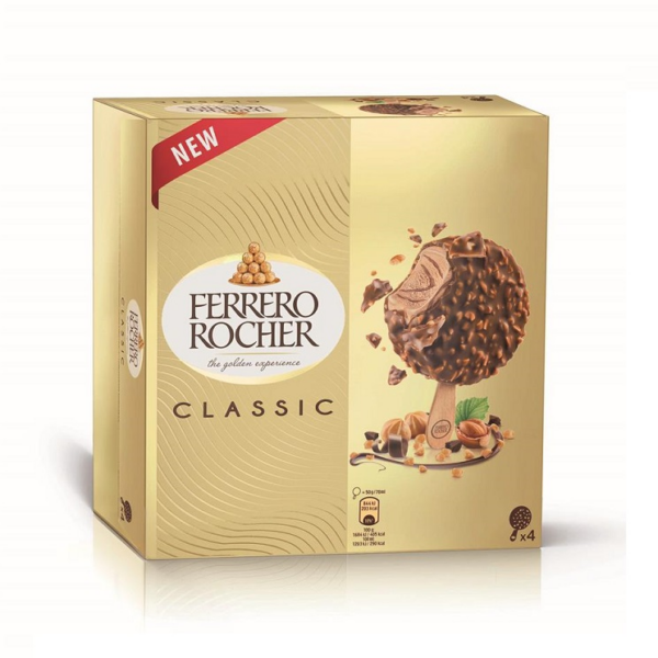 GELATO ROCHER CLASSIC FERRERO X 4