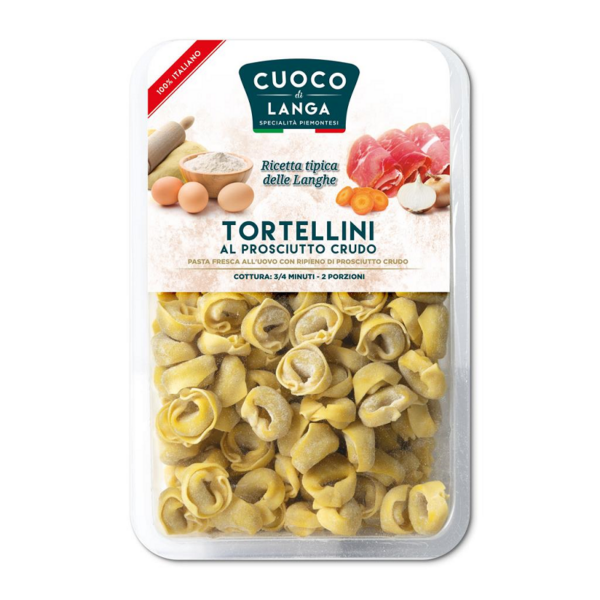 TORTELLINI AL PROSCIUTTO CRUDO CUOCO DI LANGA GR. 250