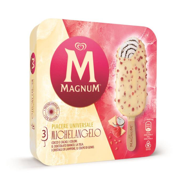 MAGNUM MICHELANGELO ALGIDA X 3