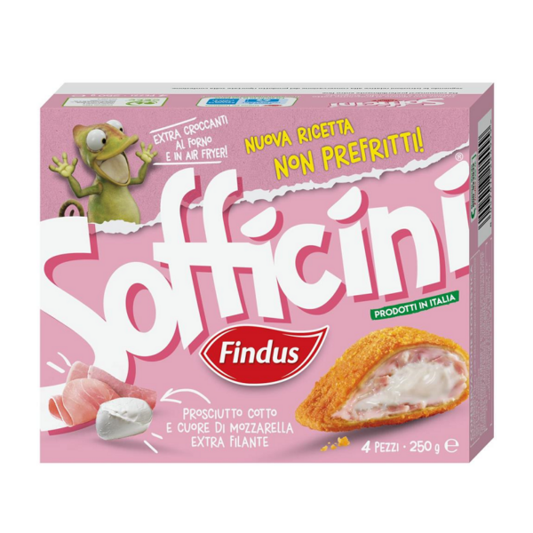 SOFFICINI PROSCIUTTO & MOZZARELLA FINDUS GR. 250