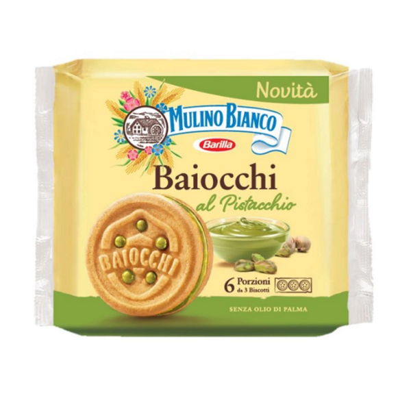 BAIOCCHI AL PISTACCHIO MULINO BIANCO X 6