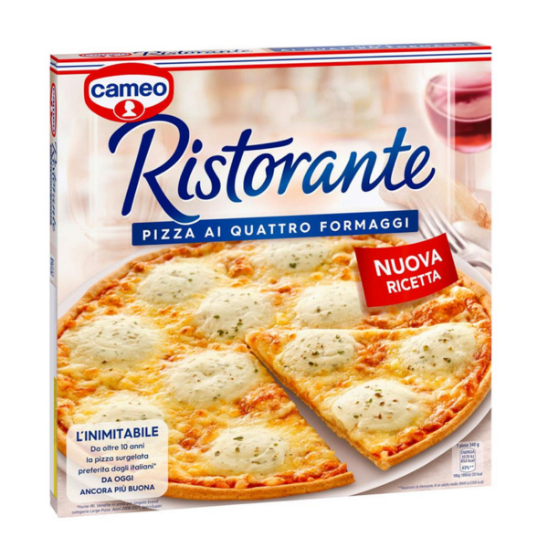 PIZZA RISTORANTE AI QUATTRO FORMAGGI CAMEO GR. 340