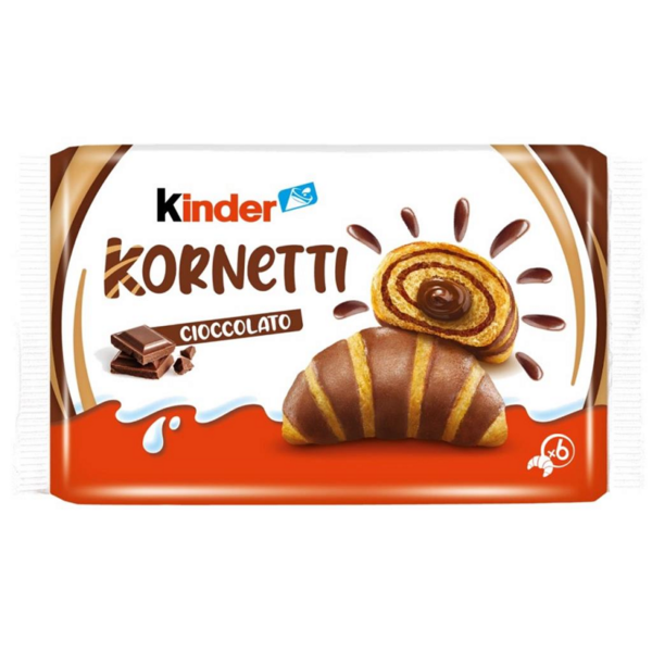 KINDER KORNETTI AL CIOCCOLATO GR. 252 X 6