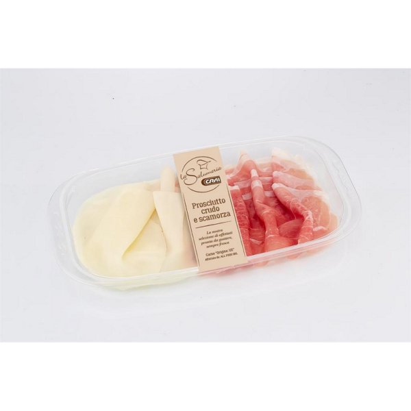 PROSCIUTTO CRUDO & SCAMORZA CRAI GR. 80