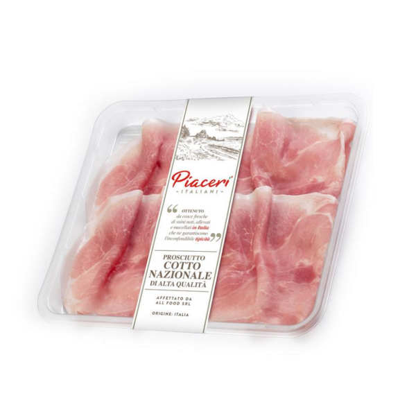 PROSCIUTTO COTTO NAZIONALE ALTA QUALITÀ CRAI GR. 100