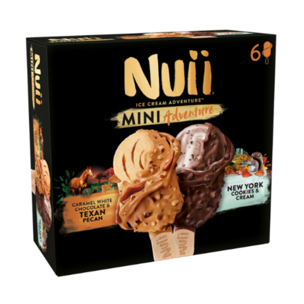 STECCO MINI MIX NOCI PECAN - NEW YORK COOKIES CREMA NUII X6