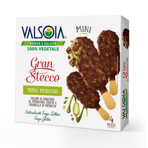 MINI GRAN STECCO 100% VEGETALE SENZA LATTOSIO  VALSOIA X 4