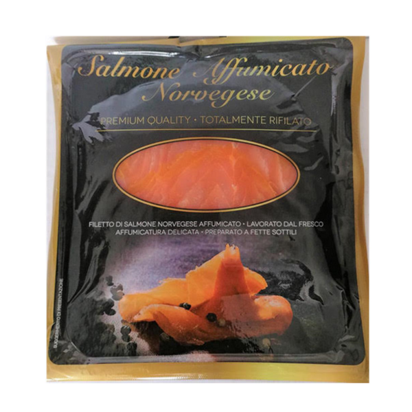 SALMONE NORVEGESE AFFUMICATO GR. 100