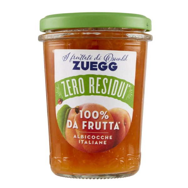 100 % FRUTTA ALBICOCCHE SENZA ZUCCHERO ZUEGG GR. 230