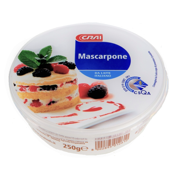 MASCARPONE DA PANNA ITALIANA CRAI GR. 250